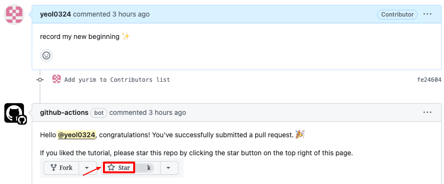 first-contribution